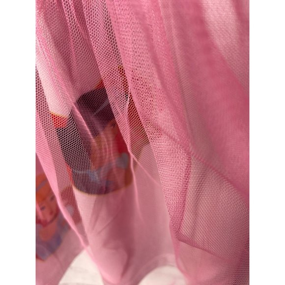 Disney Beautiful Pink Princess Shimmery Tulle Fancy Nightgown Size 3T - Picture 5 of 8